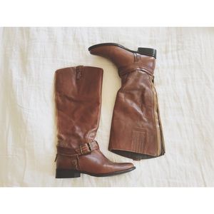 Genuine Leather Riding Boots